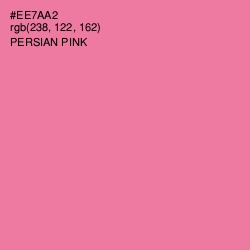 #EE7AA2 - Persian Pink Color Image
